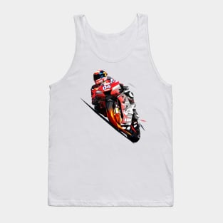 Andrea Dovizioso Low poly Tank Top